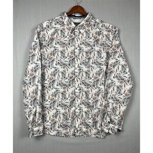 Western Paisley Stretch Button-Down Shirt Cody James Core XXL‎